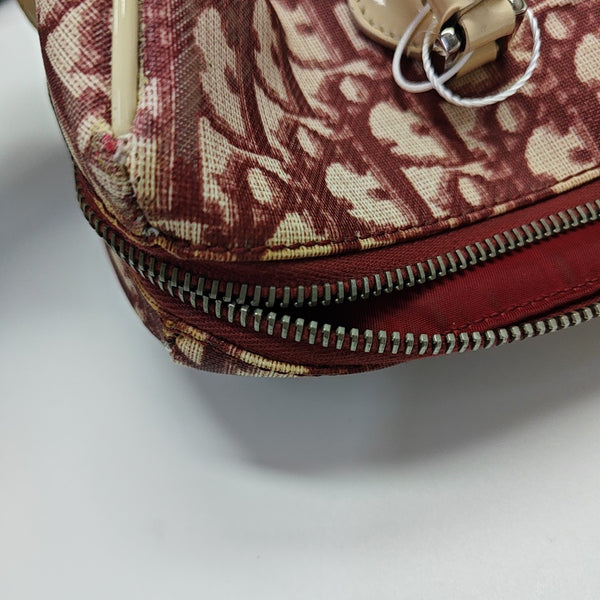 Rasta Oblique Coated Canvas Red