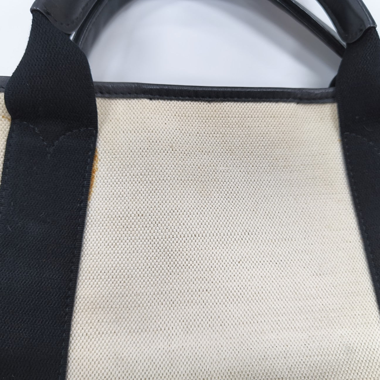 Navy Mini Canvas White