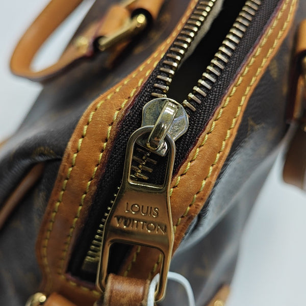 RETIRO NM Monogram Coated Canvas Brown