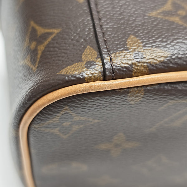NICE Mini Monogram Coated Canvas Brown
