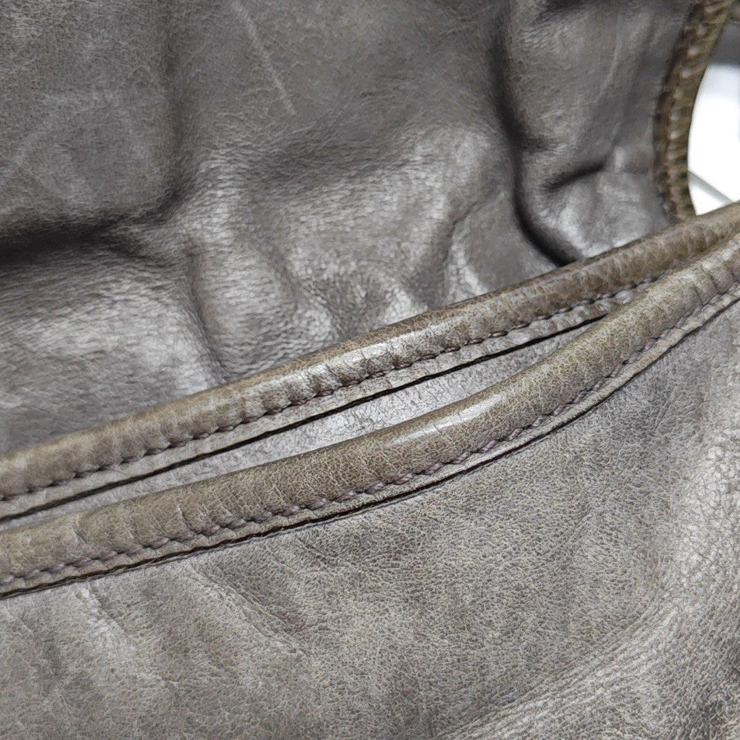 Miu Coffer Quilted Calfskin Green