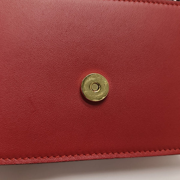 Sylvie Super Mini Calfskin Red
