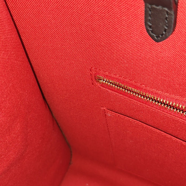 ONTHEGO MM Monogram Coated Canvas Brown