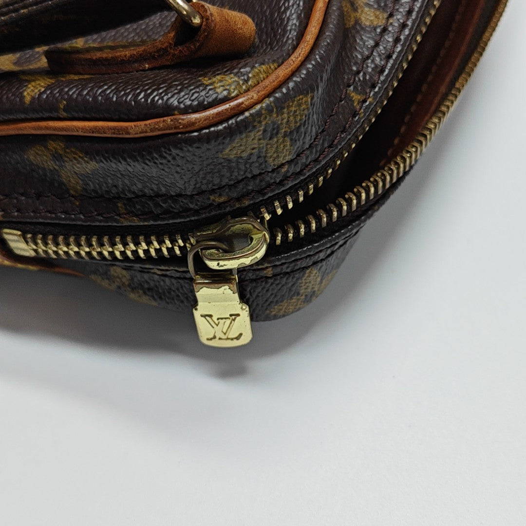 MARLY BANDOULIERE Monogram Coated Canvas Brown
