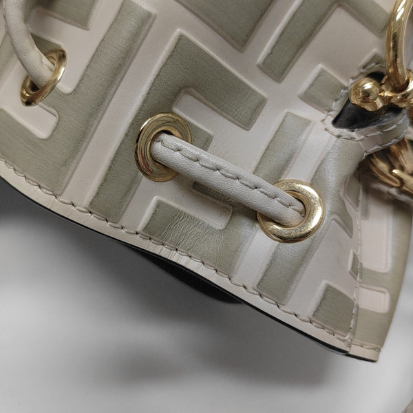 Mon Tresor Mini Calfskin Beige
