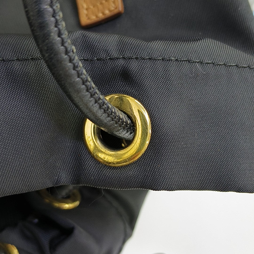 Nylon Backpack Black