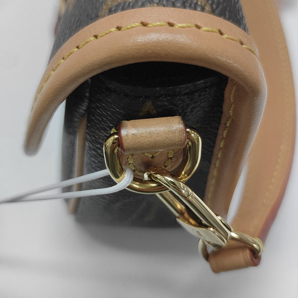 DIANE Nano Monogram Coated Canvas Brown