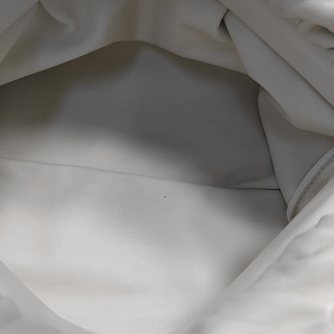 The Pouch Mini Calfskin White