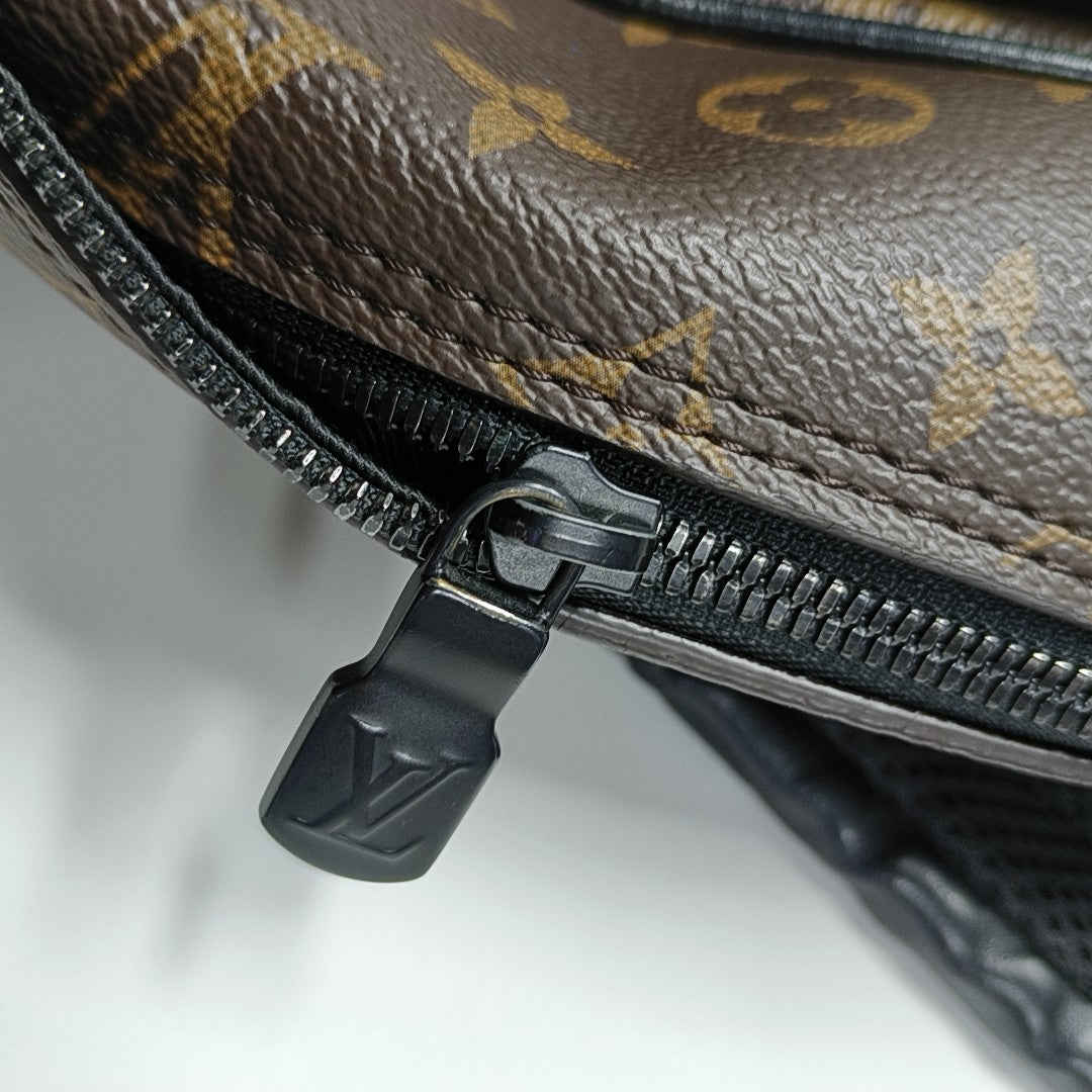 DEAN Monogram Coated Canvas Brown