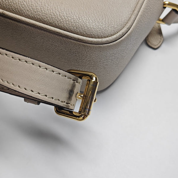 Buckle Calfskin Beige