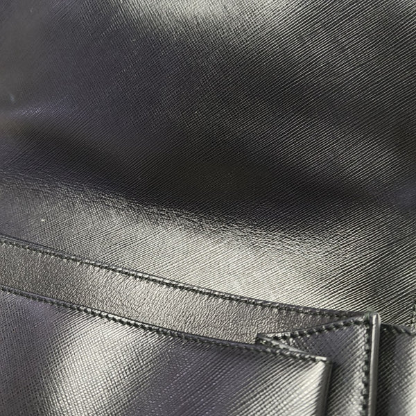 Gancini Calfskin Black