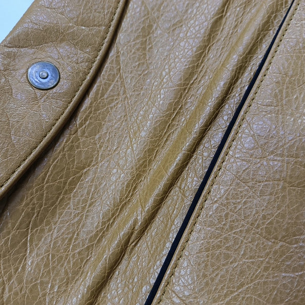 Classic City Small Lambskin Yellow
