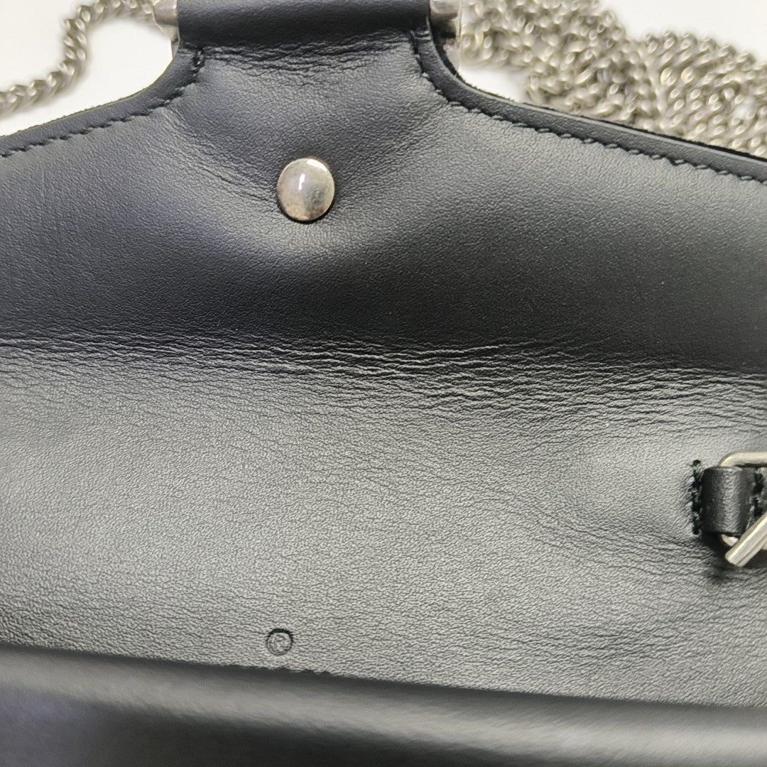 Dionysus Super Mini Velvet Black