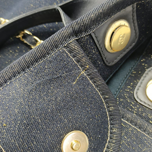 DEAUVILLE Large Special Material Blue