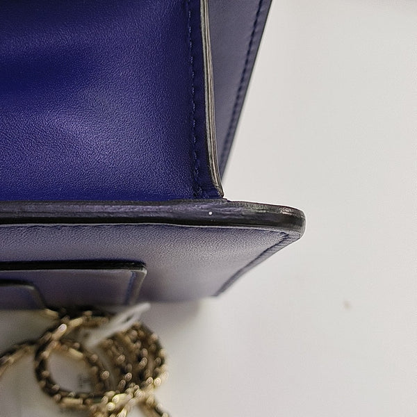 SERPENTI FOREVER Small Calfskin Blue