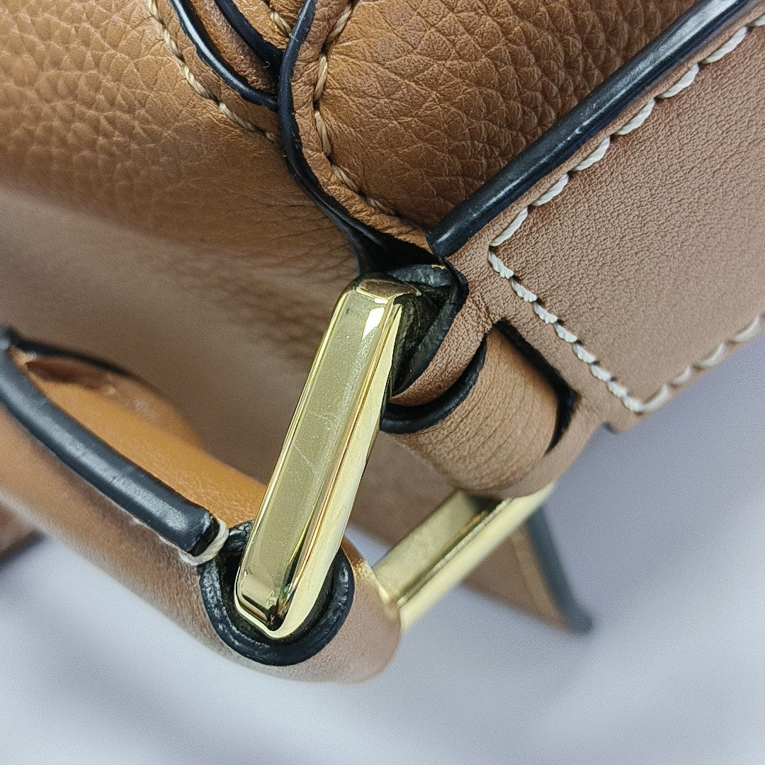 Puzzle Small Calfskin Brown