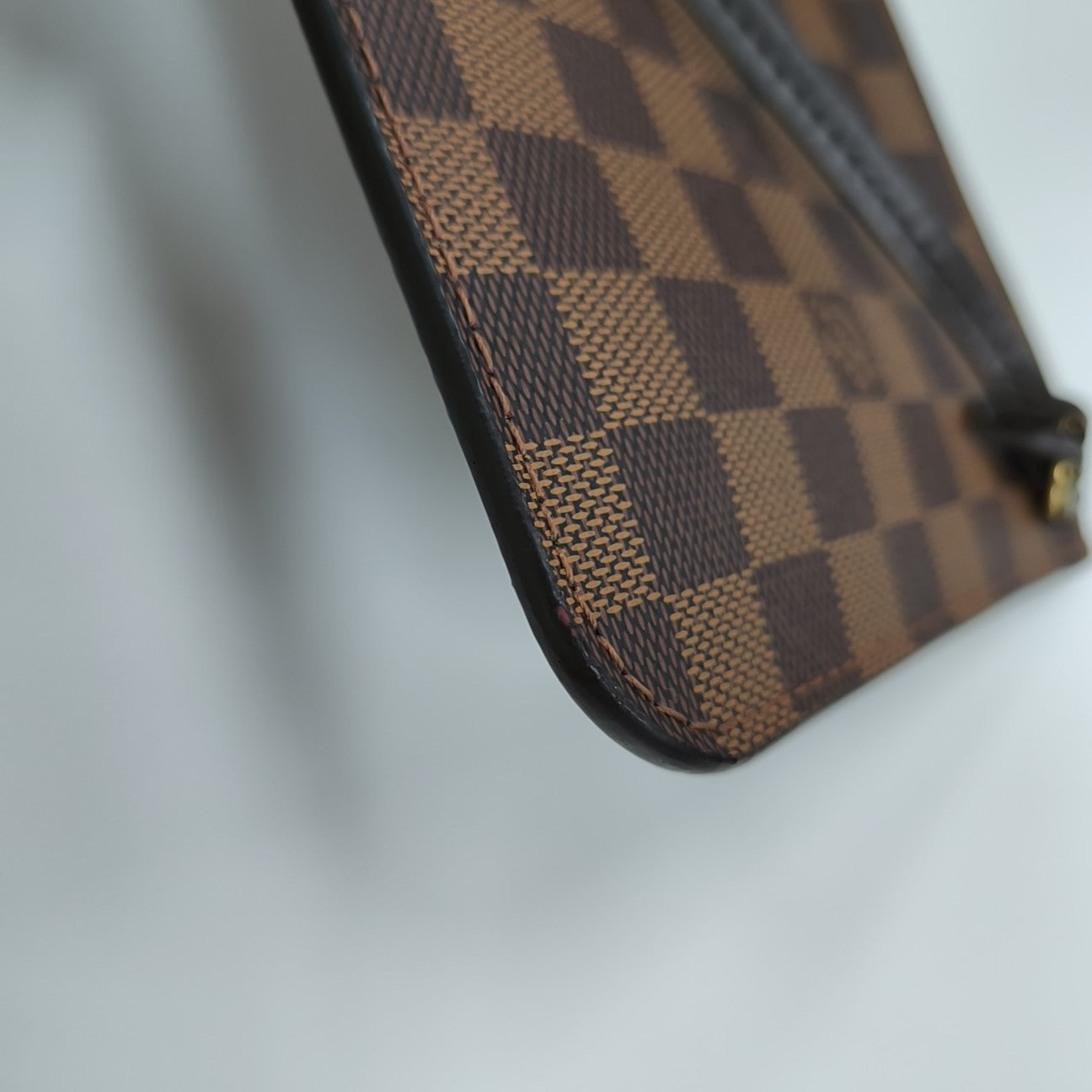 NEVERFULL MM Damier Ebene Coated Canvas Brown
