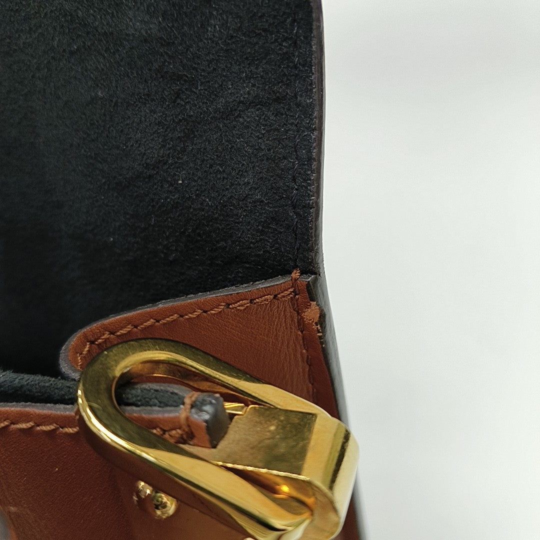 DAUPHINE Mini Monogram Coated Canvas Brown
