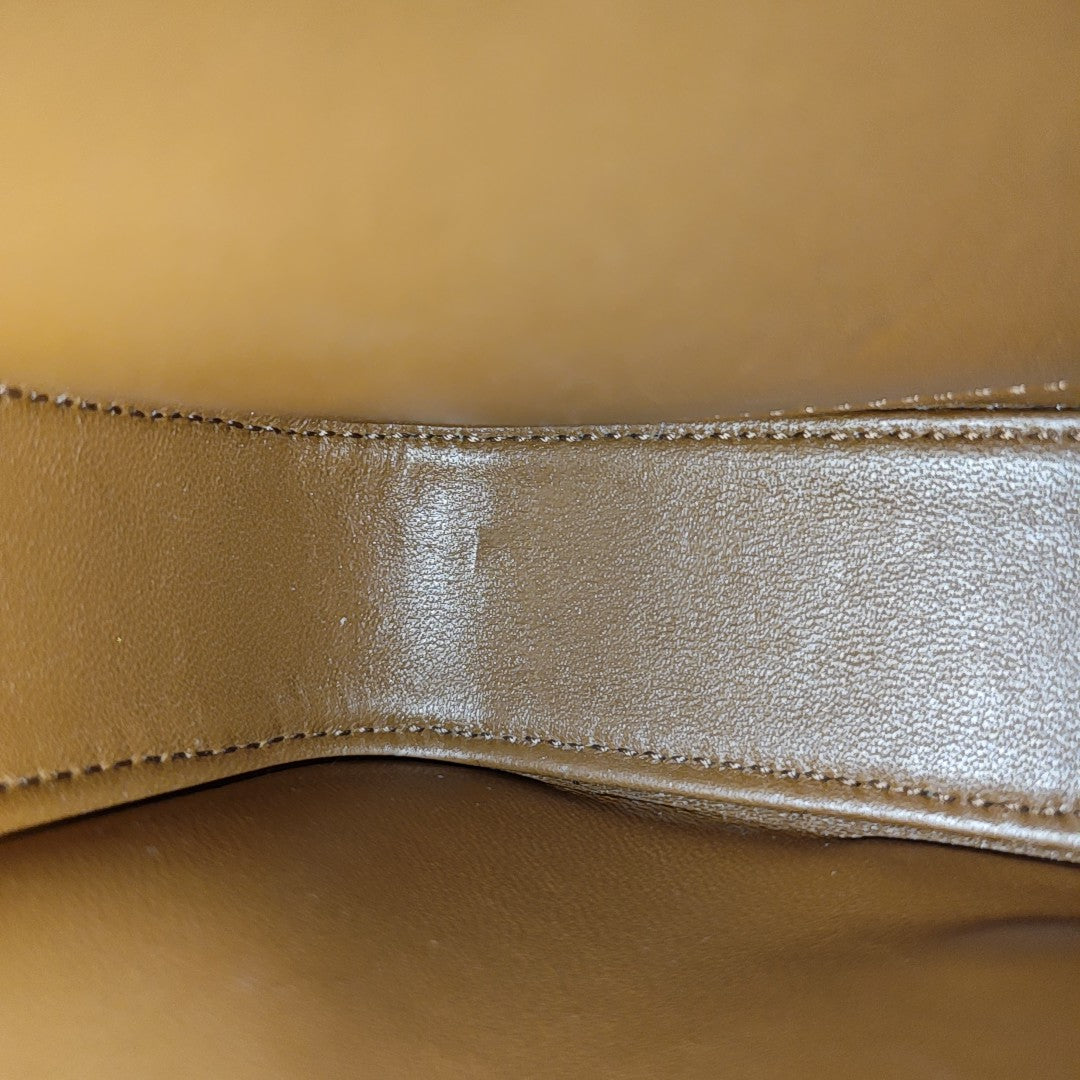 TRIOMPHE Small Coated Canvas Brown