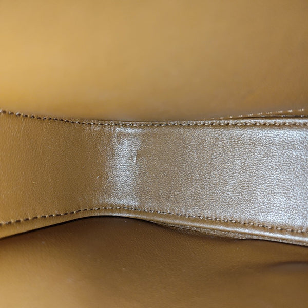 TRIOMPHE Small Coated Canvas Brown
