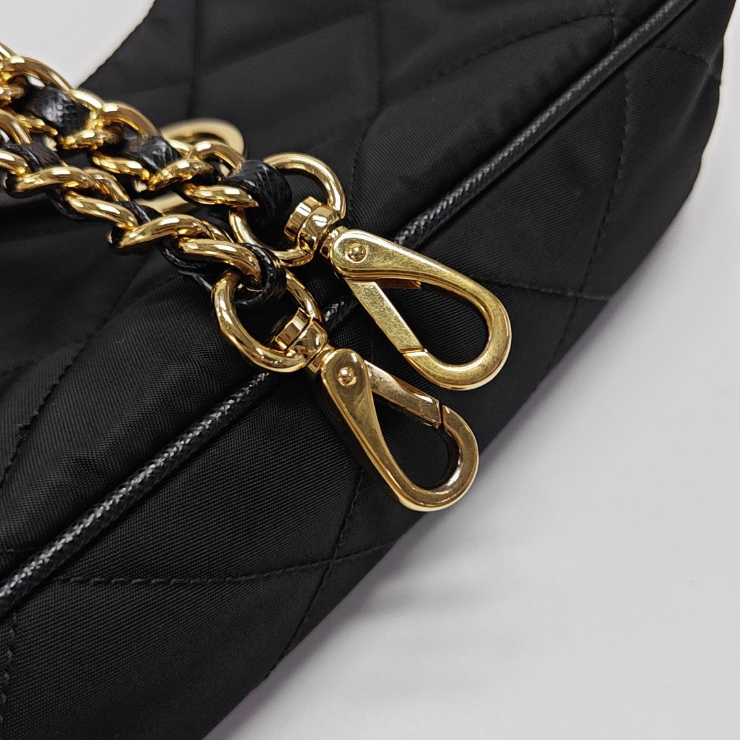 Re-Edition Mini Quilted Nylon Black