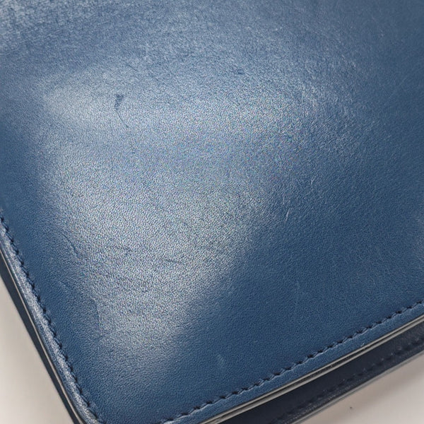 CLASSIC BOX Mini Calfskin Blue