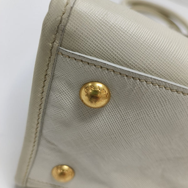 Canvas Top Handle Bag Brown