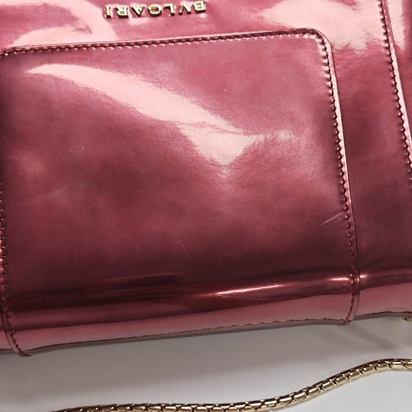SERPENTI FOREVER Patent Leather Red