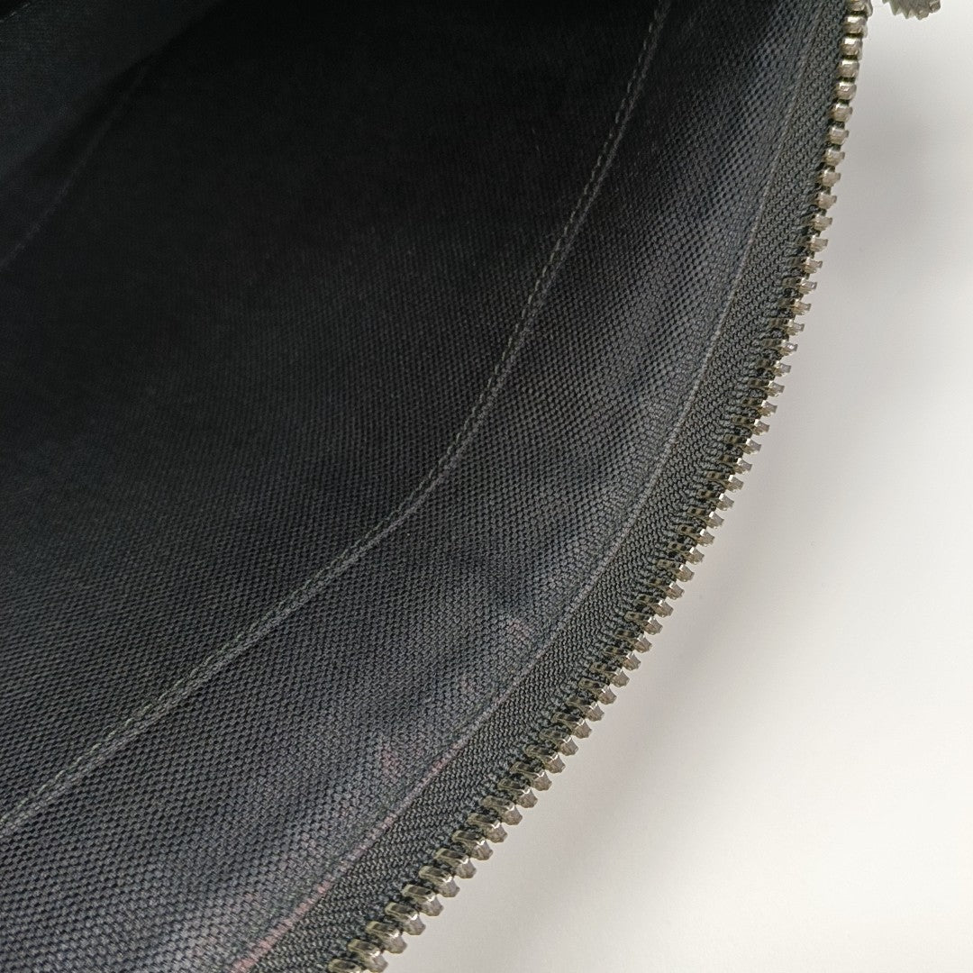Courrier Monogram Coated Canvas Black