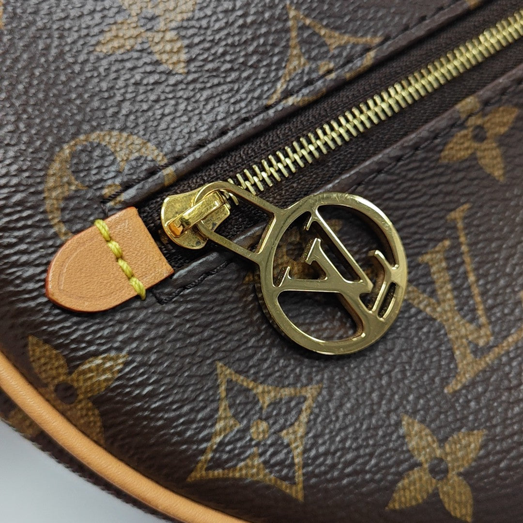 LOOP Monogram Coated Canvas Brown