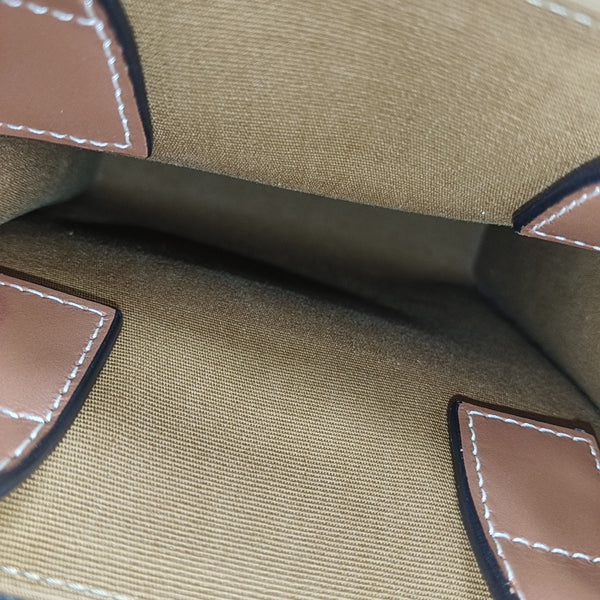 CABAS CELINE Mini Coated Canvas Brown