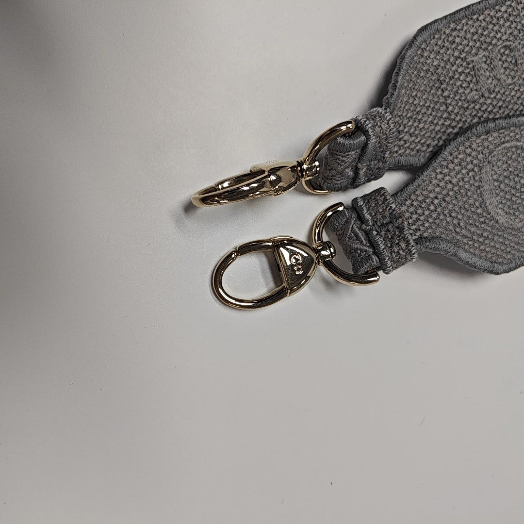 Lady D-Lite Cannage Canvas Gray