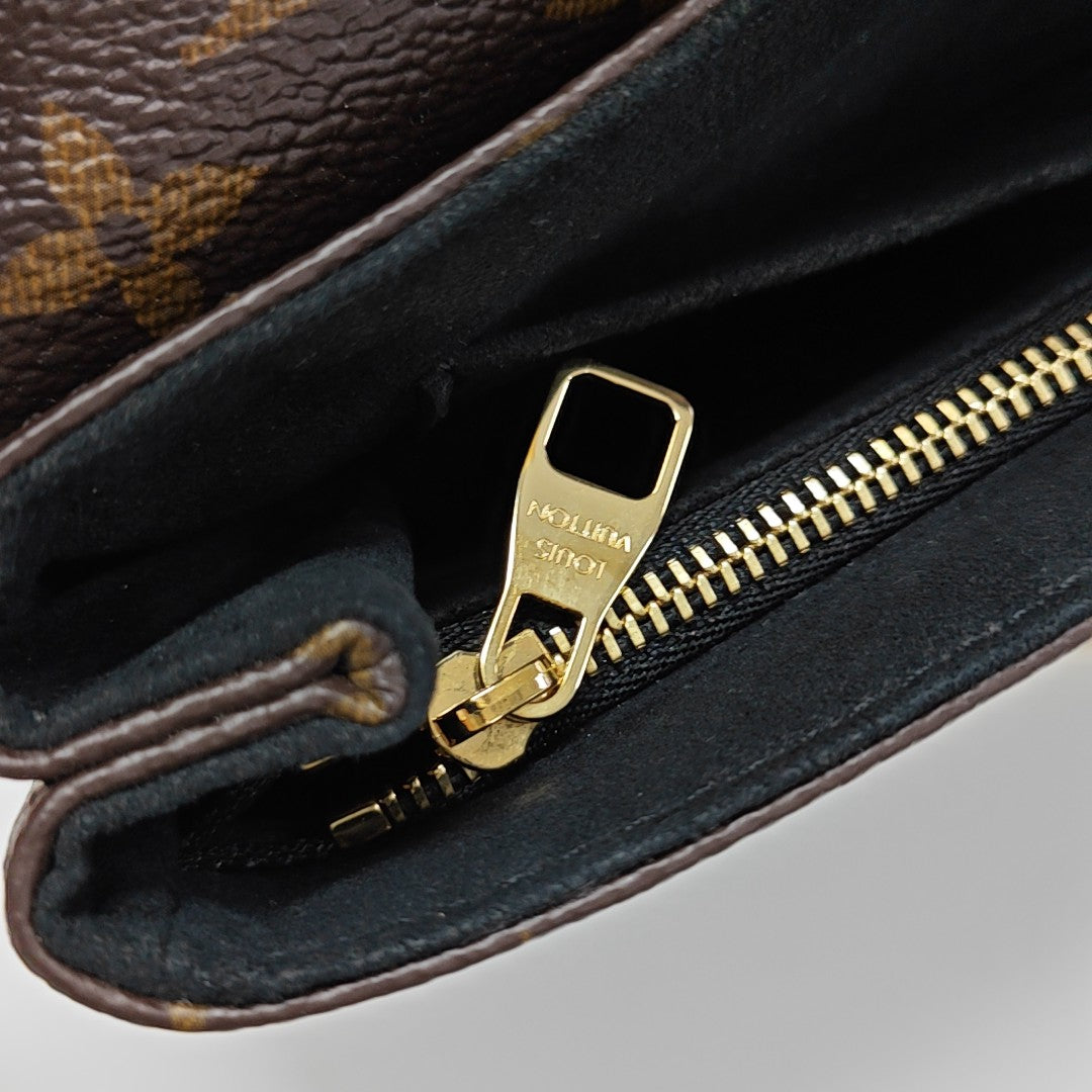 SAINT PLACIDE Monogram Coated Canvas Black
