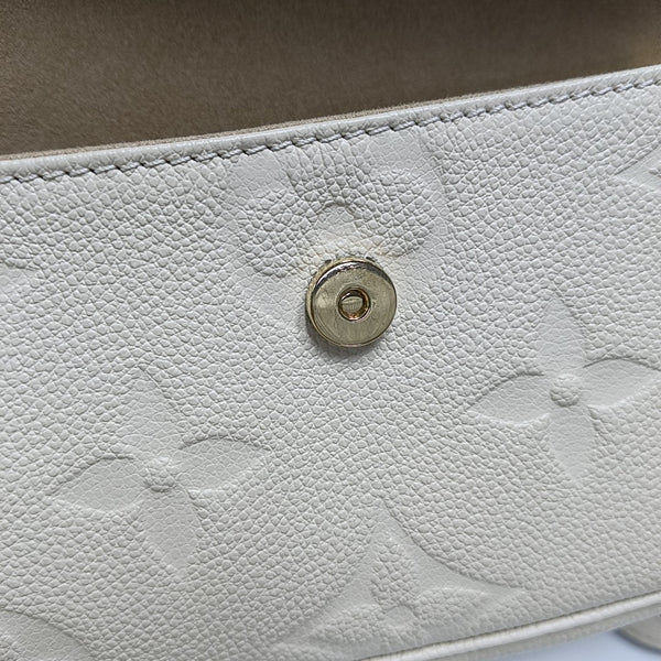 IVY Monogram Calfskin Beige