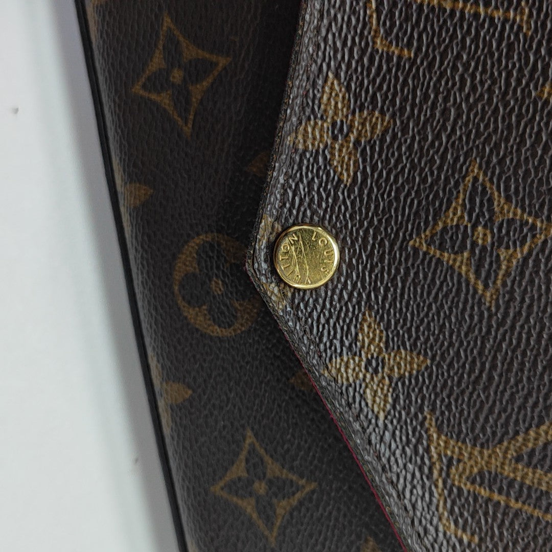 FÉLICIE Monogram Coated Canvas Brown