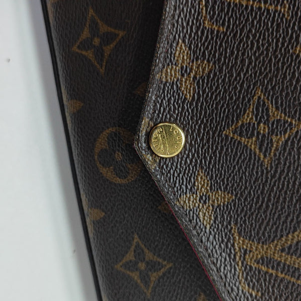 FÉLICIE Monogram Coated Canvas Brown