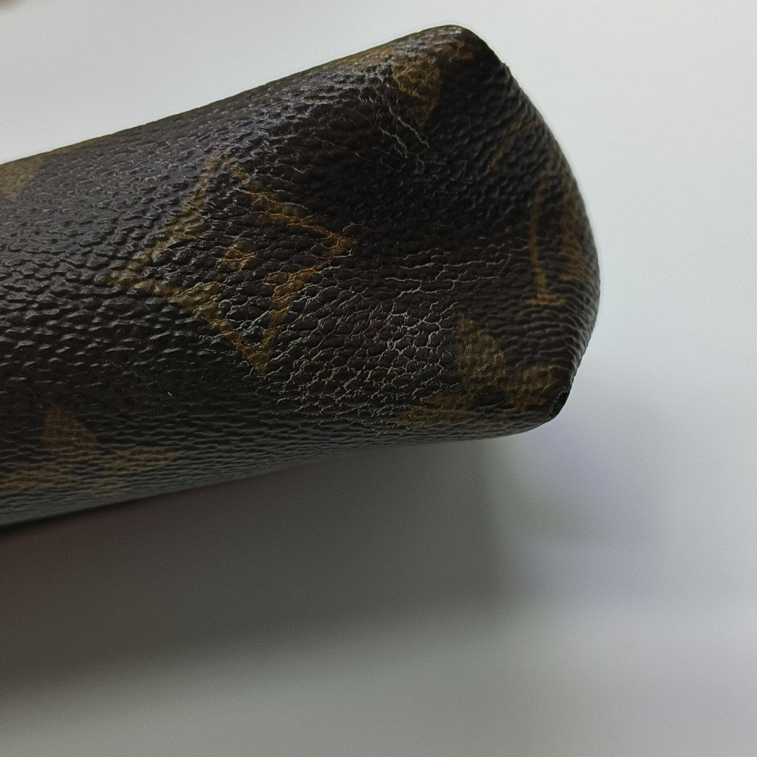 PALLAS BB Monogram Coated Canvas Brown