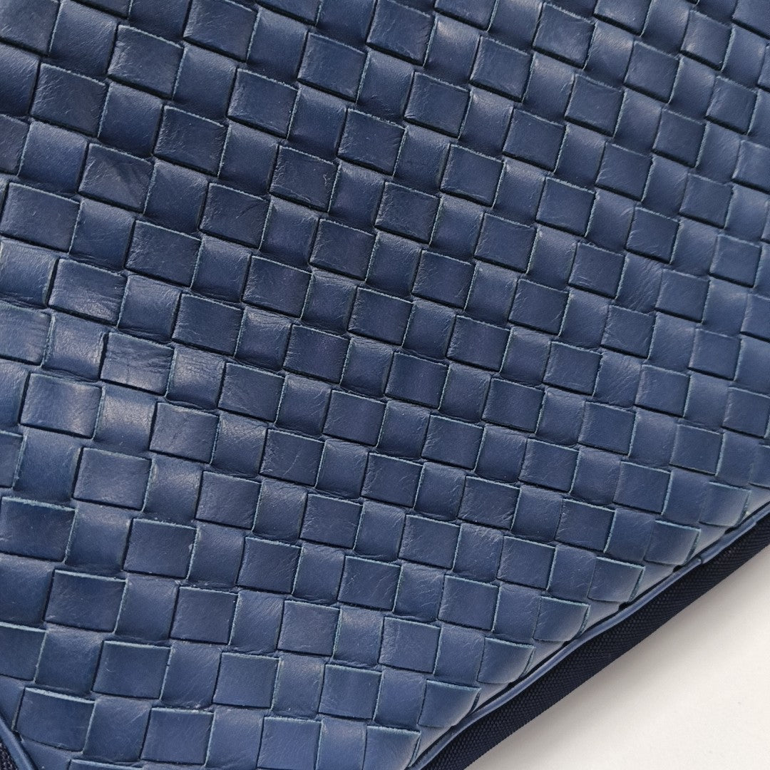 Calfskin Tote Bag Blue