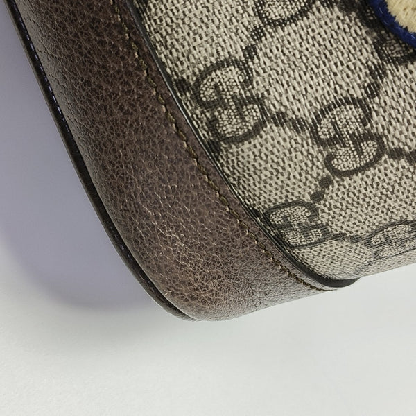 Disney X Gucci Small Monogram Coated Canvas Beige