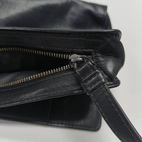 Calfskin Clutch Black