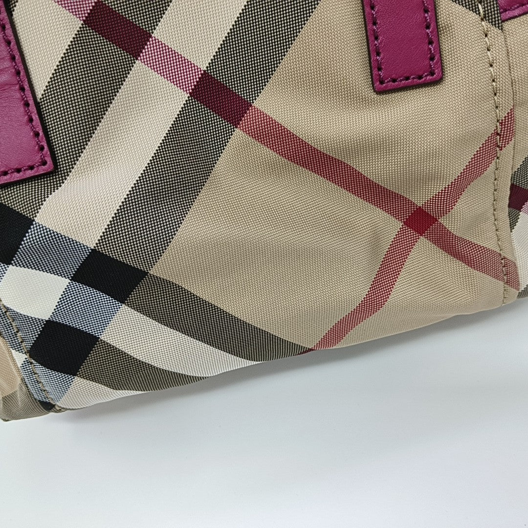 Canvas Shoulder Bag Beige
