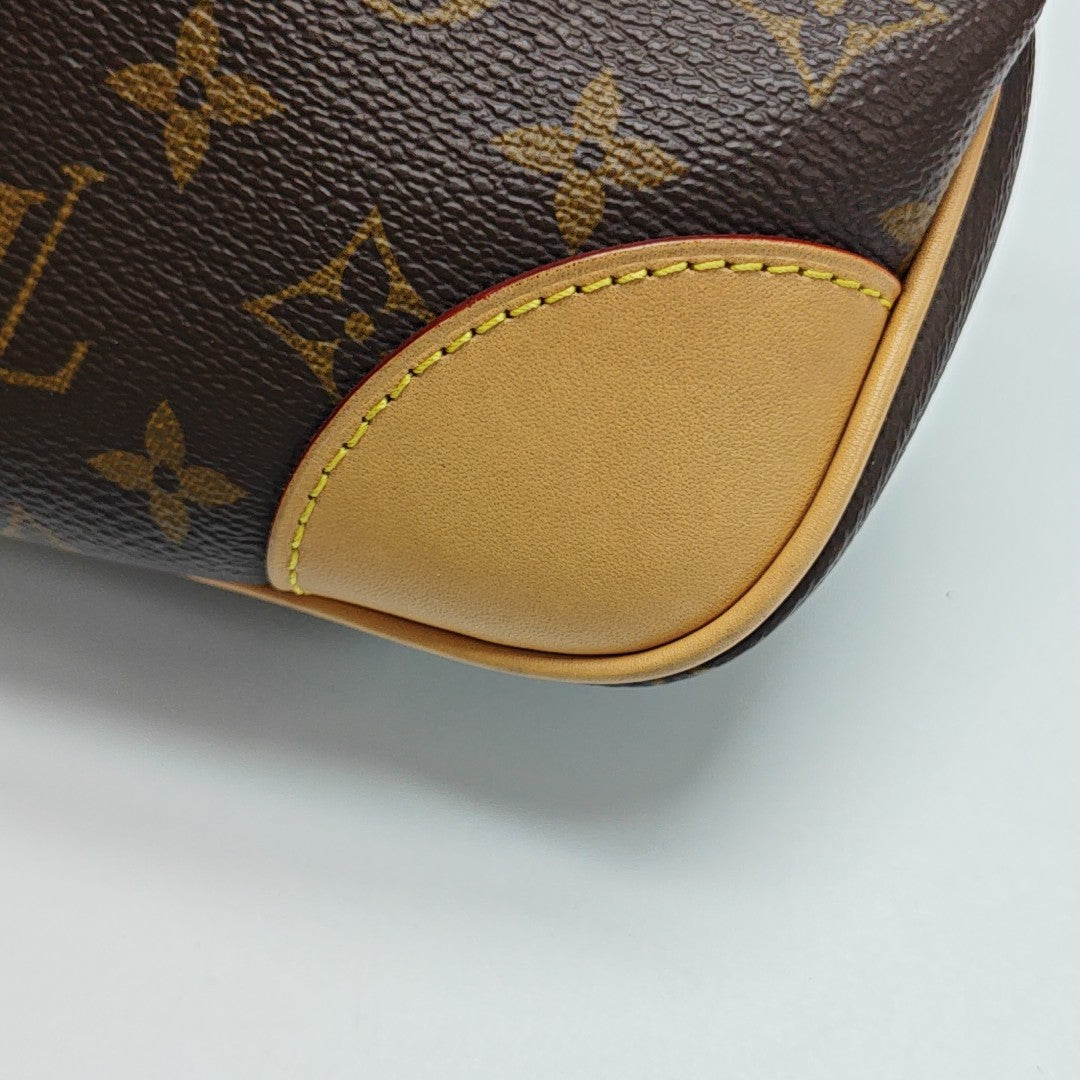 BOULOGNE Monogram Coated Canvas Brown