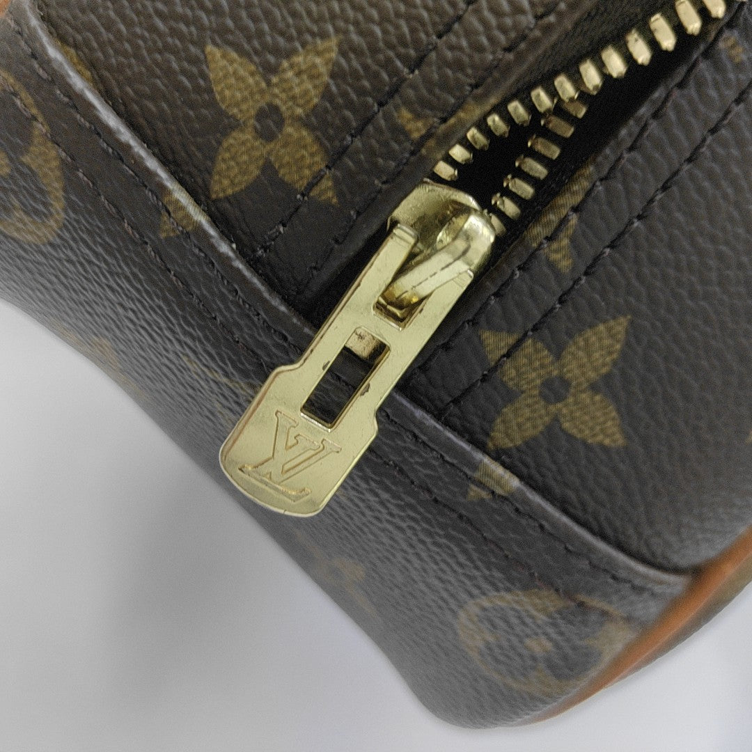 DEAUVILLE Monogram Coated Canvas Brown
