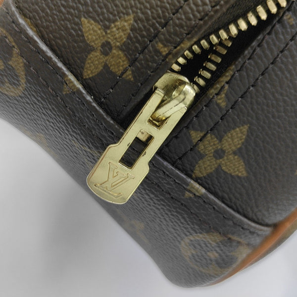 DEAUVILLE Monogram Coated Canvas Brown