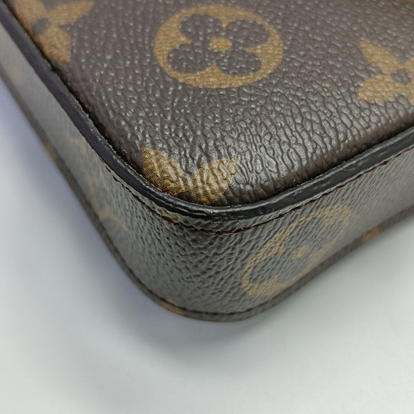 FÉLICIE Monogram Coated Canvas Brown