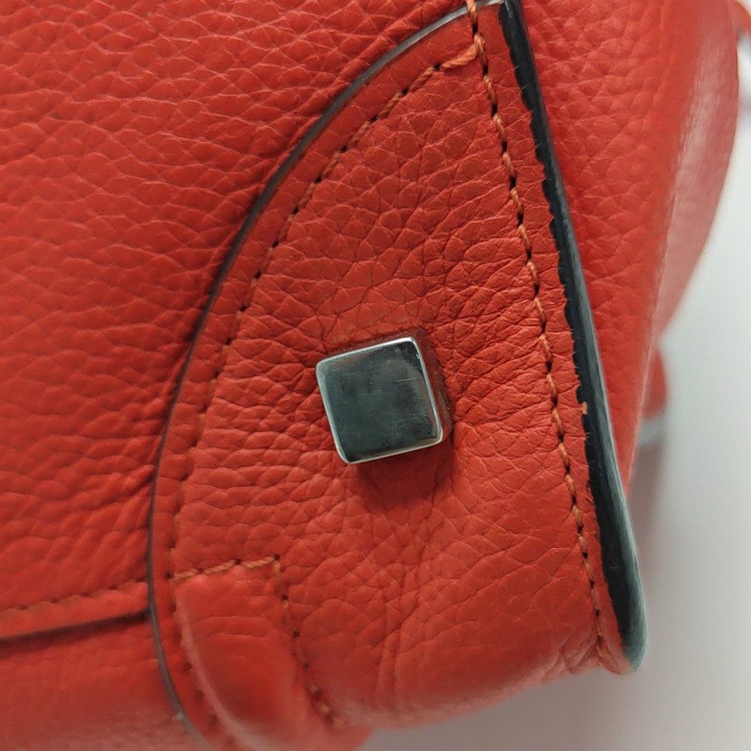 LUGGAGE Mini Calfskin Red