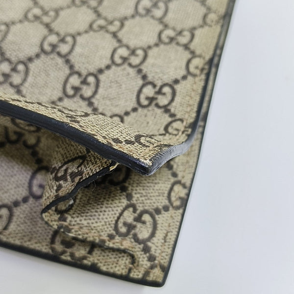 Monogram Coated Canvas Tote Bag Beige