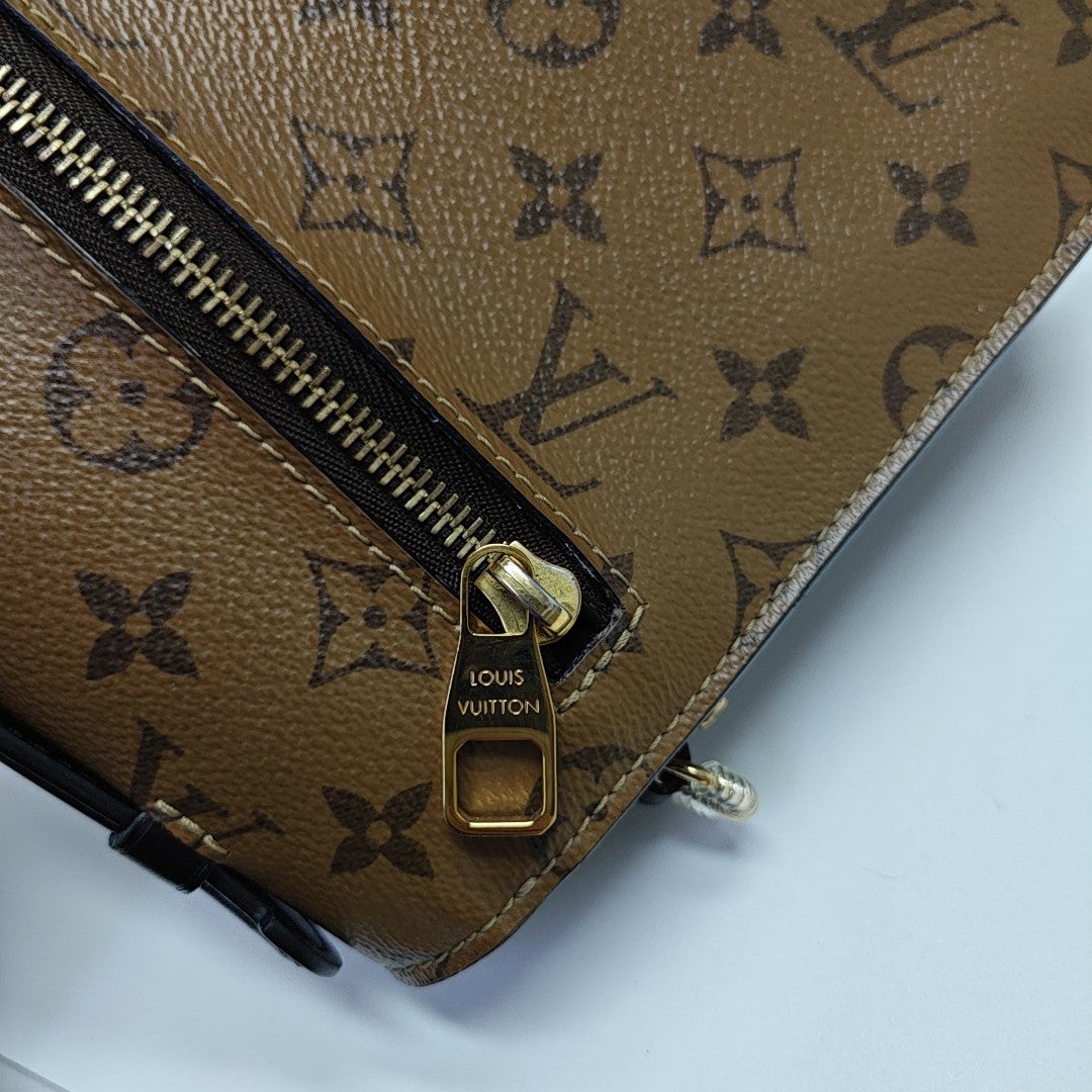 MÉTIS MM Monogram Coated Canvas Multicolor