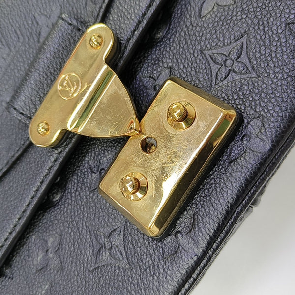 MARCEAU Monogram Calfskin Black