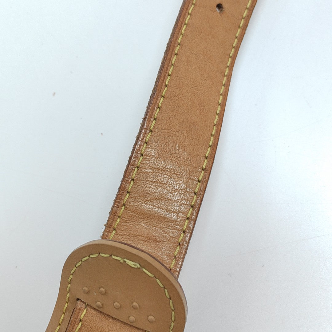 SAUMUR 35 Monogram Coated Canvas Brown